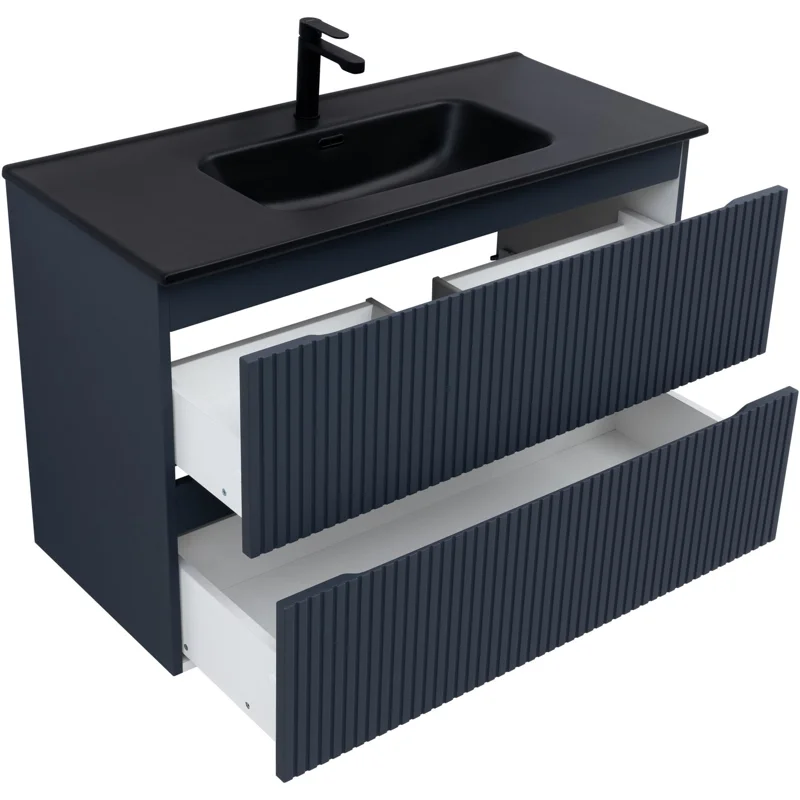 Тумба под раковину Aquanet Джейн (Flat) 100 маренго