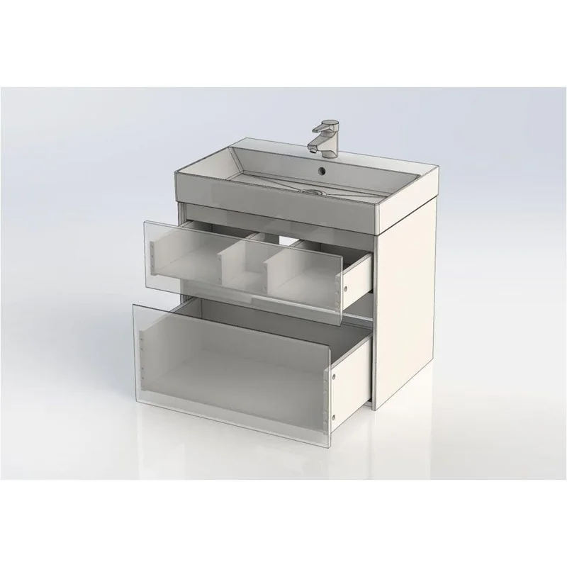 Тумба под раковину Aquanet Бруклин 70 белый