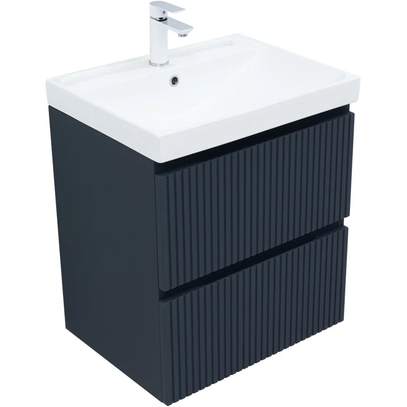 Тумба под раковину Aquanet Джейн (Flat) 60 маренго