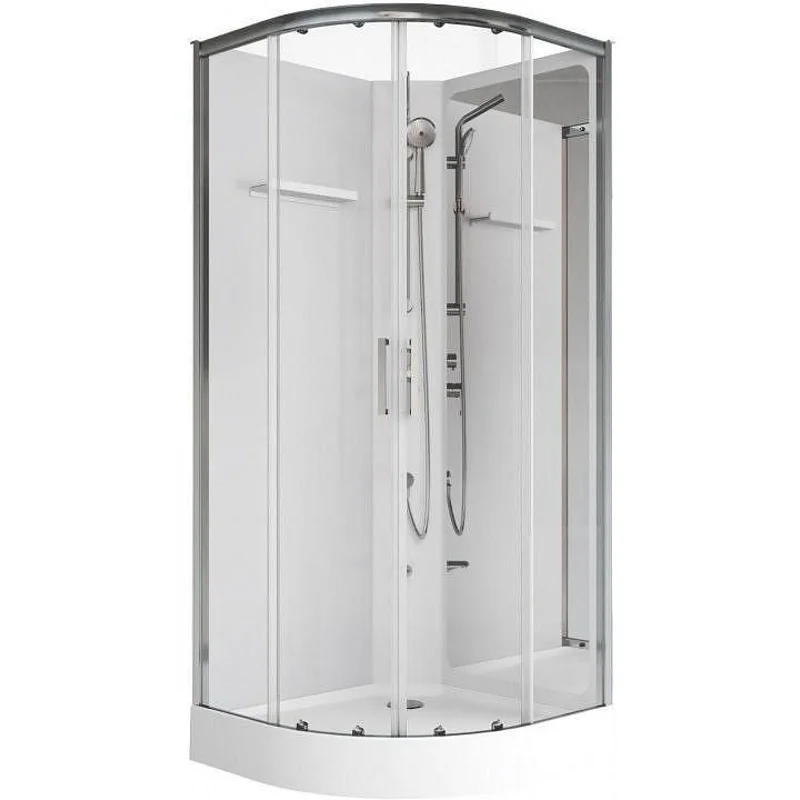 Душевая кабина Aquanet Passion R 2.0 90x90, прозрачное стекло