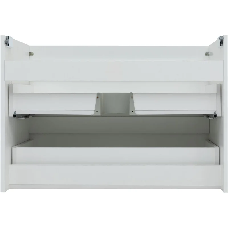 Тумба под раковину Aquanet Нота New 90 белый глянец