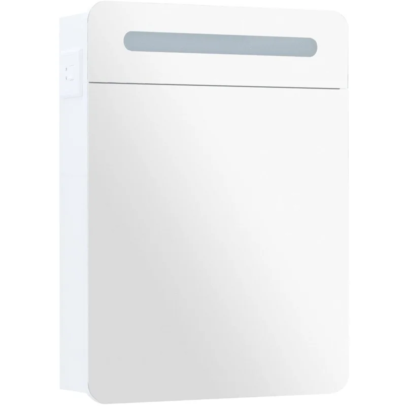 Зеркальный шкаф Aquanet Лукка 60 белый