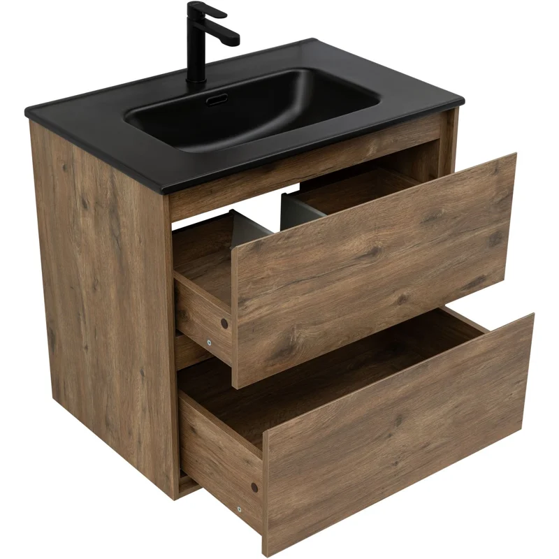 Тумба под раковину Aquanet Милан 70 дуб рустикальный