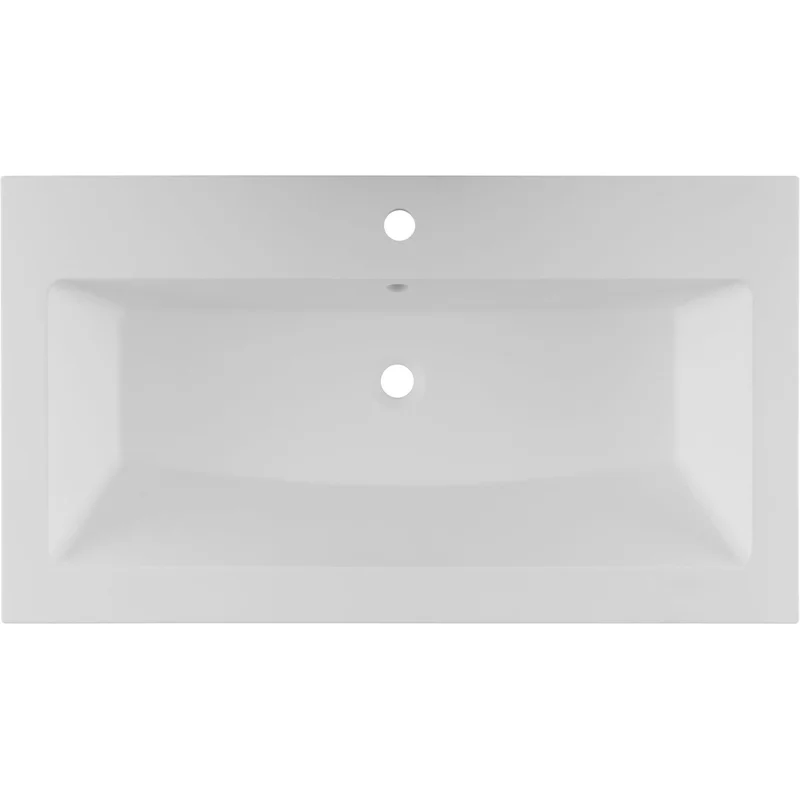 Раковина Aquanet Электра 90 белый матовый