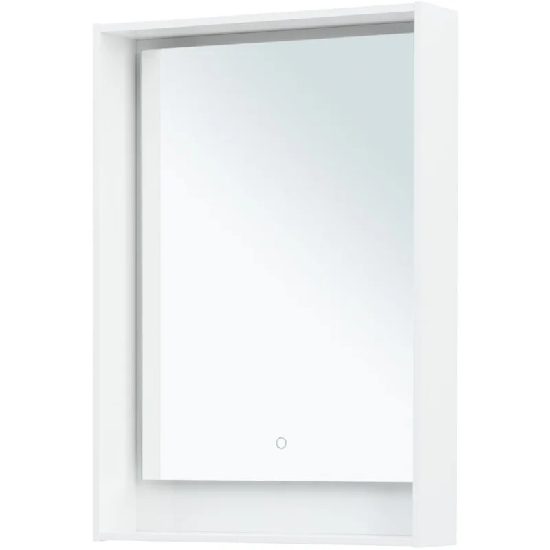 Зеркало Aquanet Милан 60 белый глянец