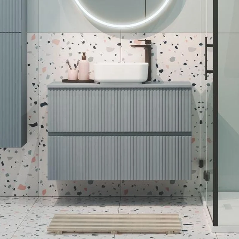 Тумба под раковину Aquanet Джейн 90 мисти грин