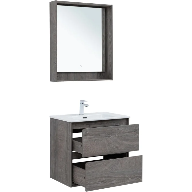 Тумба под раковину Aquanet Милан 70 дуб рошелье