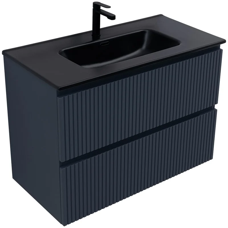 Тумба под раковину Aquanet Джейн (Flat) 90 маренго