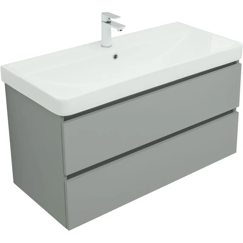 Тумба под раковину Aquanet Вега 2.0 100 мисти грин