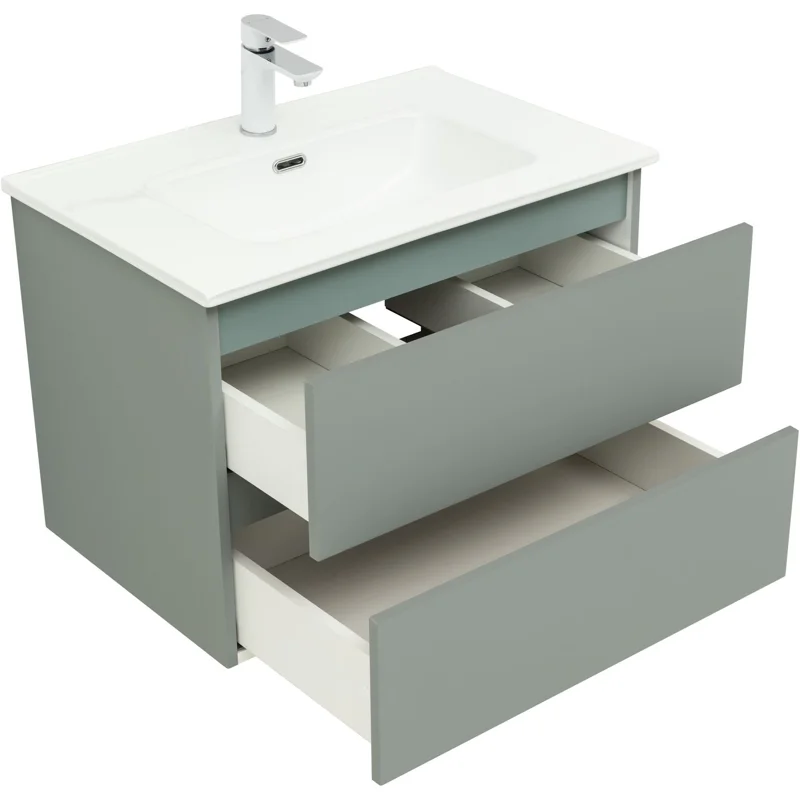 Тумба под раковину Aquanet Вега 2.0 70 мисти грин