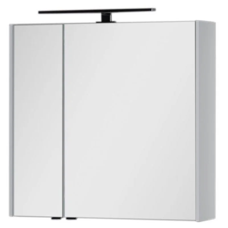 Зеркальный шкаф Aquanet Латина 80 белый