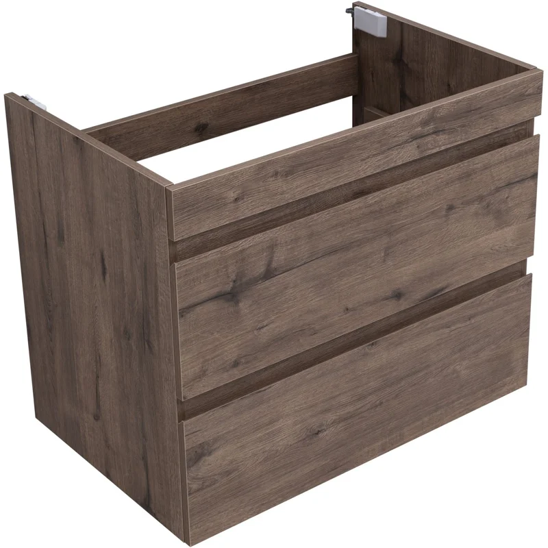 Тумба под раковину Aquanet Нота New 75 дуб веллингтон табак