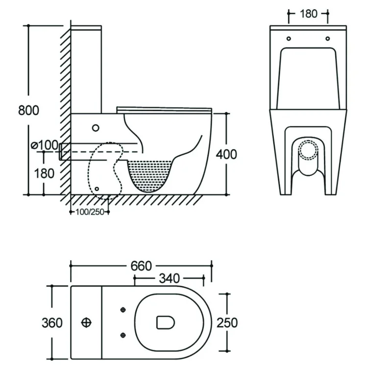 Бачок для унитаза Aquanet Atago/Cetus 3.0