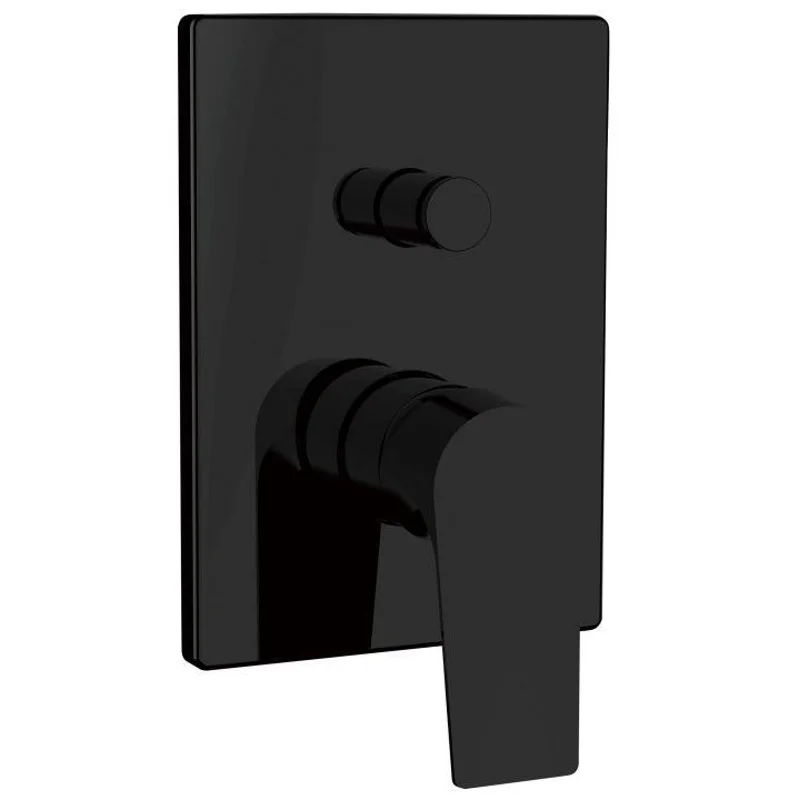 Смеситель для душа Aquanet Static Black AF330-51B (с внутренней частью)