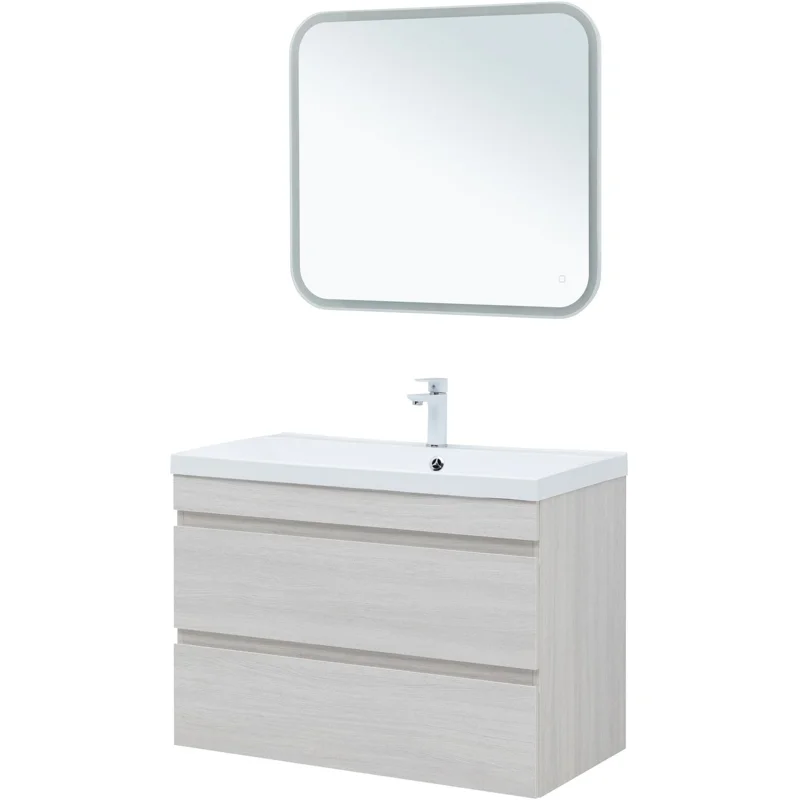 Тумба под раковину Aquanet Нота New 90 дуб холден