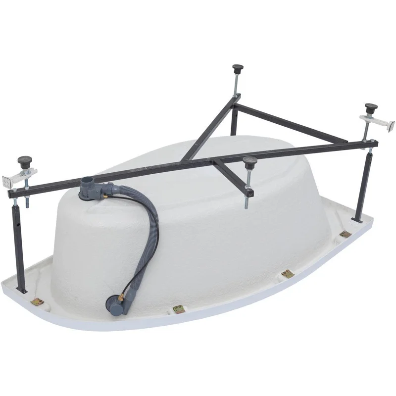 Акриловая ванна Aquanet Mia 140x80 L (с каркасом)