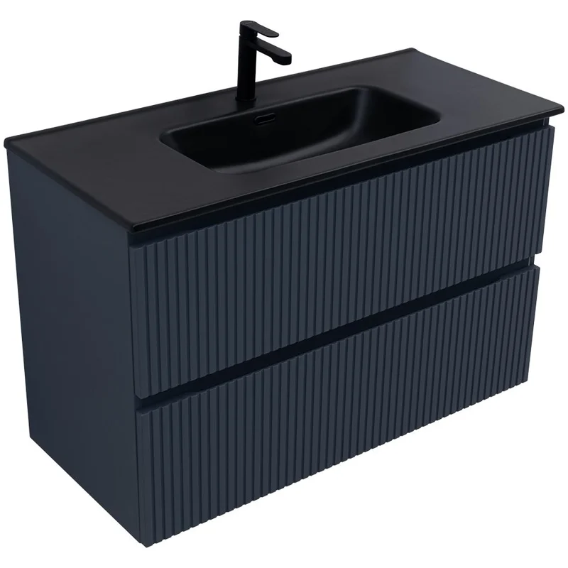 Тумба под раковину Aquanet Джейн (Flat) 100 маренго