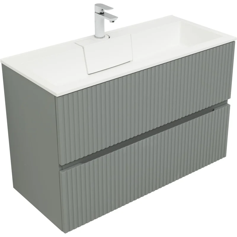 Тумба под раковину Aquanet Джейн 100 мисти грин