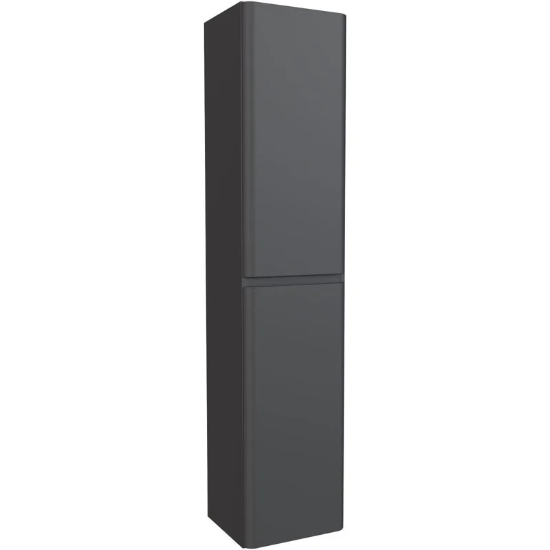 Пенал Aquanet Эмбер 35 черный матовый