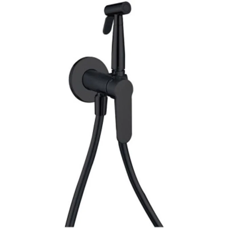 Смеситель с гигиеническим душем Aquanet Passion AF300-52B (с внутренней частью) Смеситель с гигиеническим душем Aquanet Passion AF300-52B (с внутренней частью)