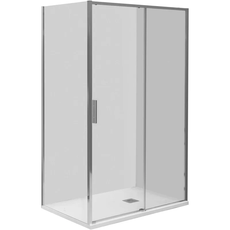 Душевая дверь Aquanet Pleasure Evo 120 AE65-N120-CT профиль хром, прозрачное стекло