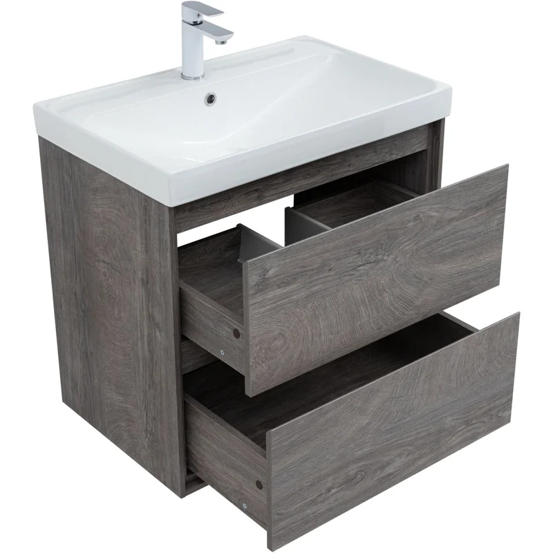 Тумба под раковину Aquanet Милан 70 дуб рошелье