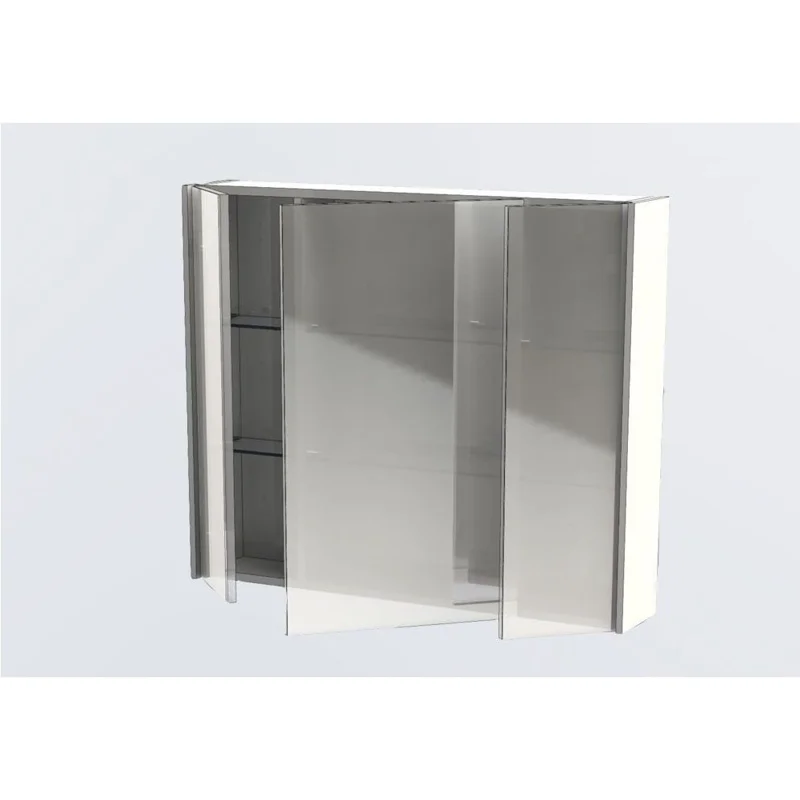 Зеркальный шкаф Aquanet Латина 90 белый