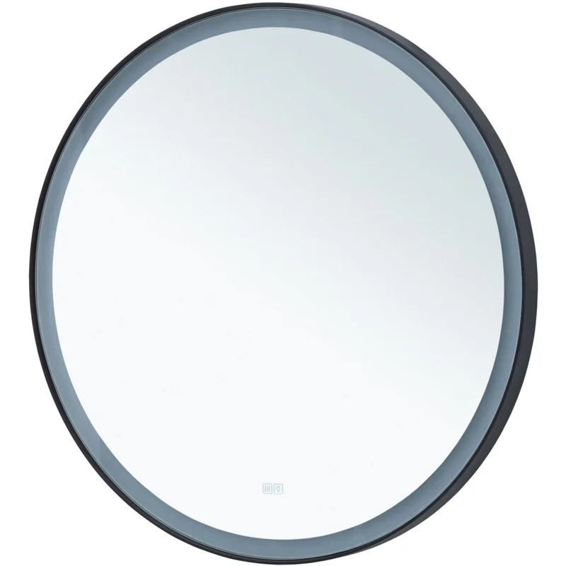 Зеркало Aquanet Тренд 80 черный