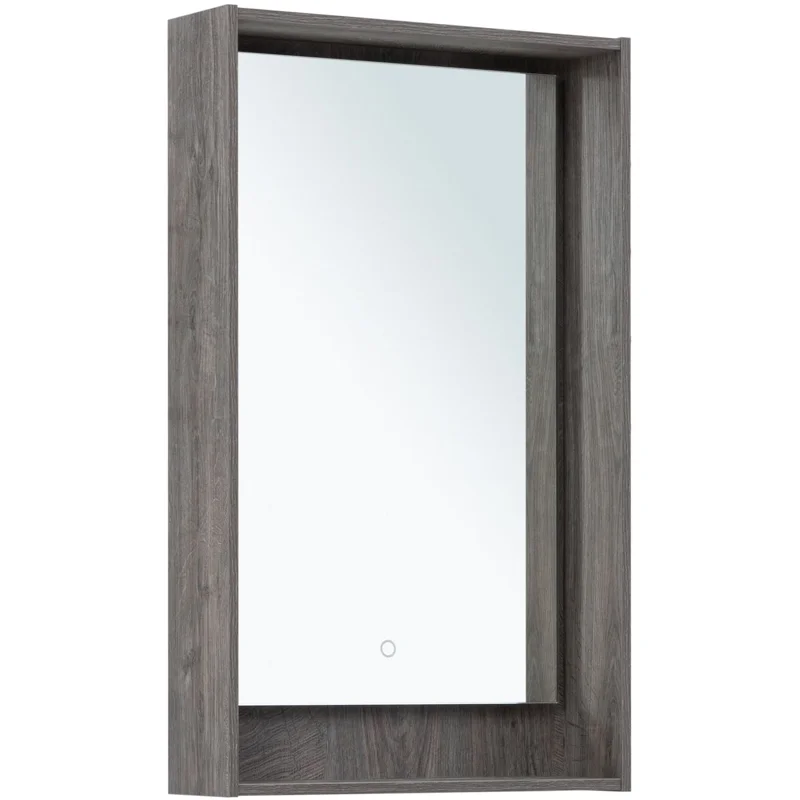 Зеркало Aquanet Милан 50 дуб рошелье