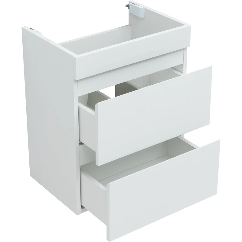 Тумба под раковину Aquanet Нота New 50 белый глянец