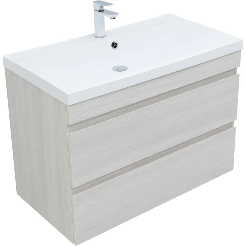 Тумба под раковину Aquanet Нота New 90 дуб холден