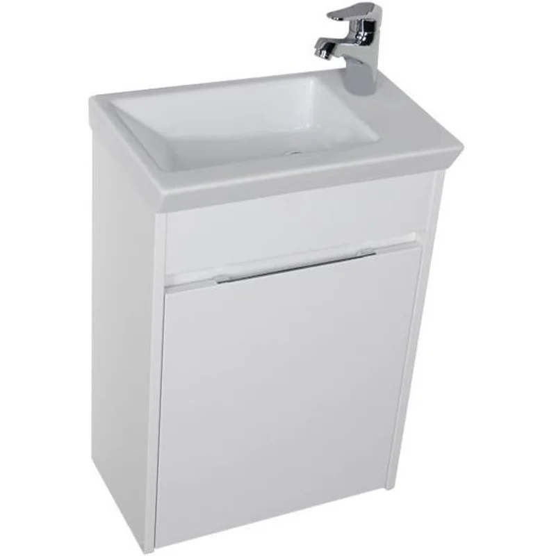 Тумба с раковиной Aquanet Дувр 45 белый