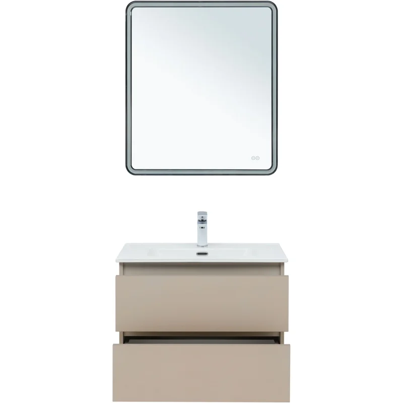 Тумба под раковину Aquanet Вега 2.0 70 бежевый