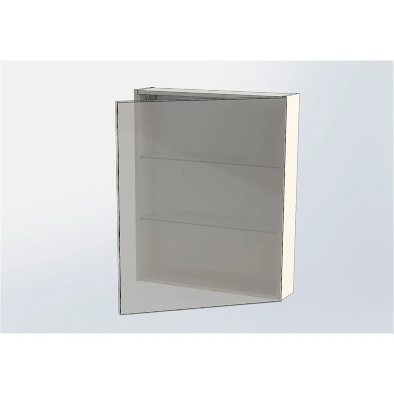 Зеркальный шкаф Aquanet Алвита 70 белый