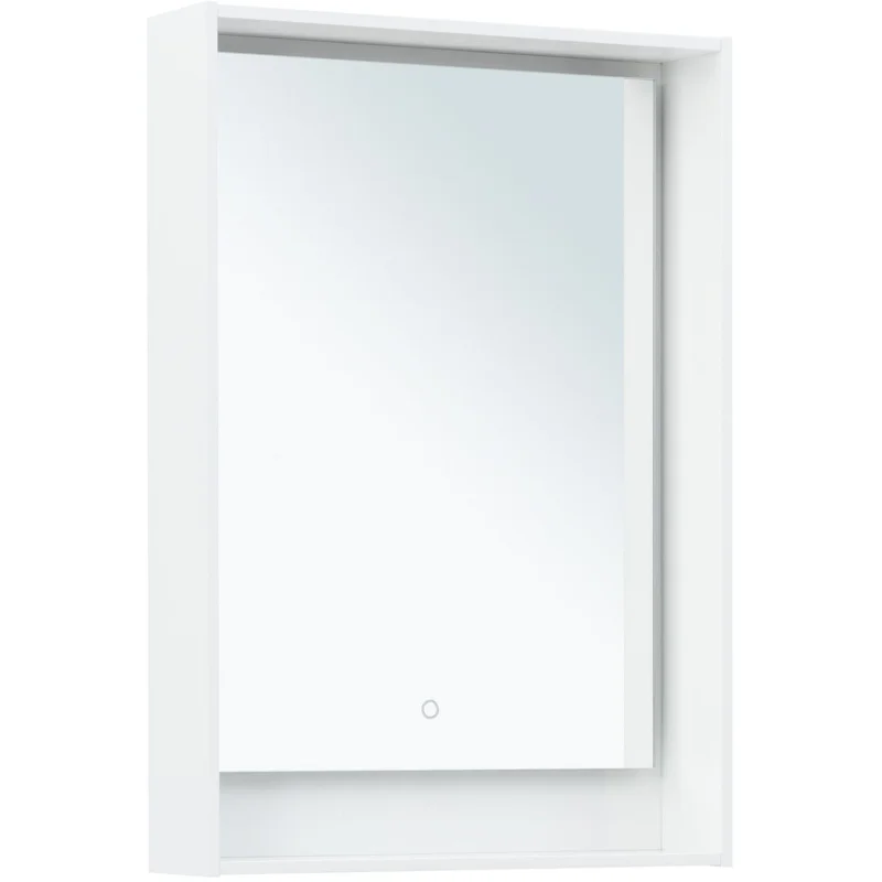 Зеркало Aquanet Милан 60 белый глянец