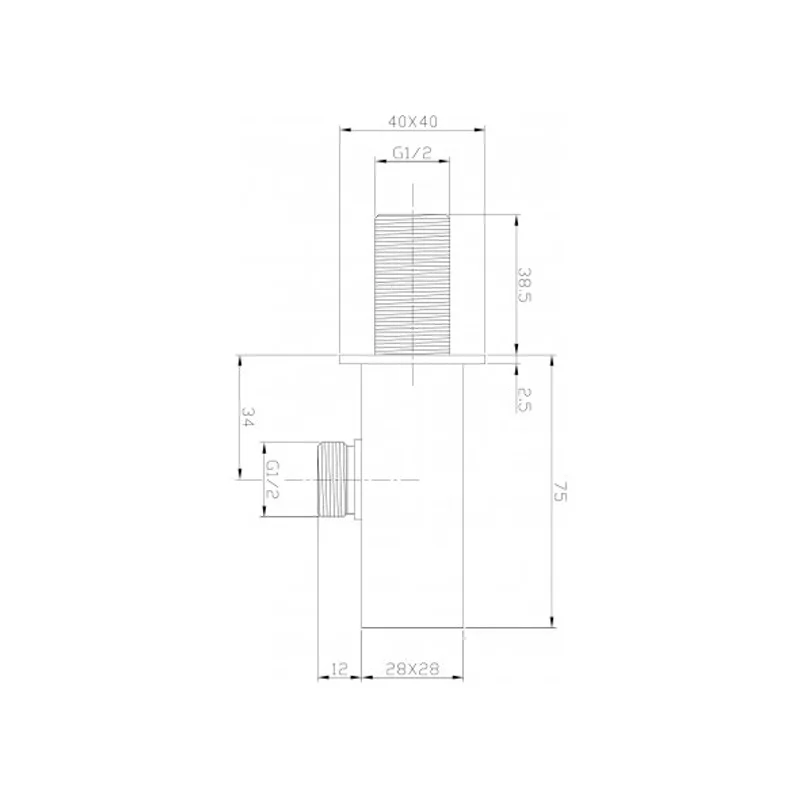 Набор смесителя с гигиеническим душем Aquanet Static 1.04 (с внутренней частью)