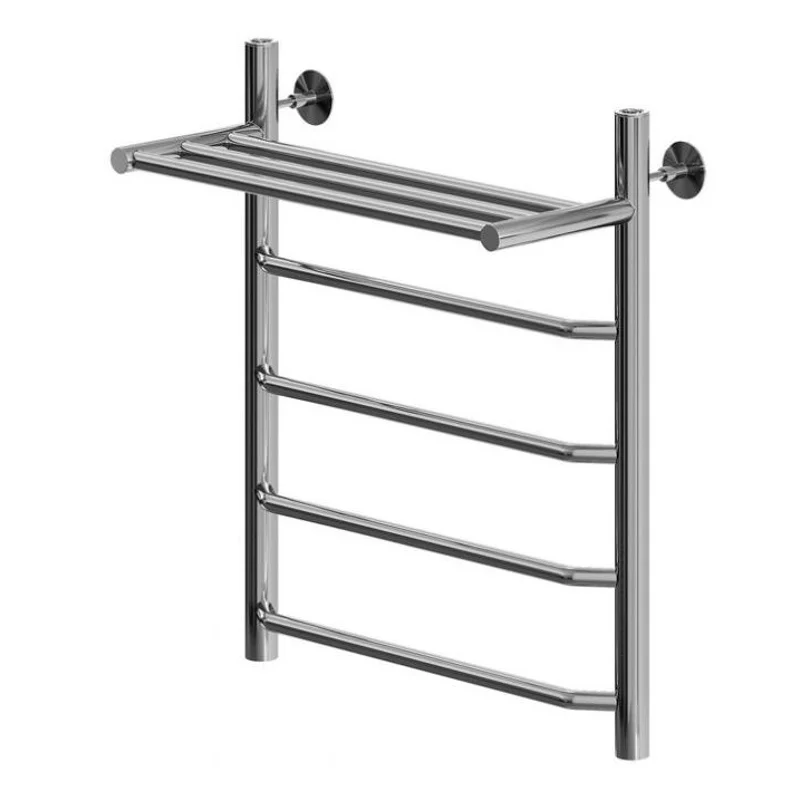 Полотенцесушитель водяной Aquanet Fiona с полкой 600x400, хром