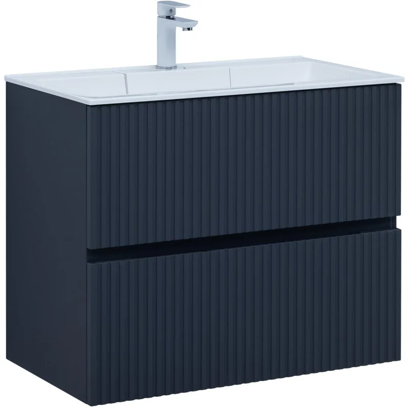 Тумба под раковину Aquanet Джейн 80 маренго