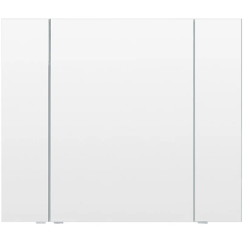 Зеркальный шкаф Aquanet Алвита New 100 Белый матовый