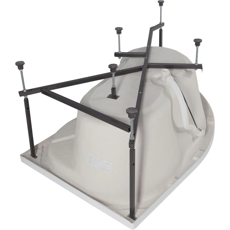 Акриловая ванна Aquanet Graciosa 150x90 L (с каркасом)