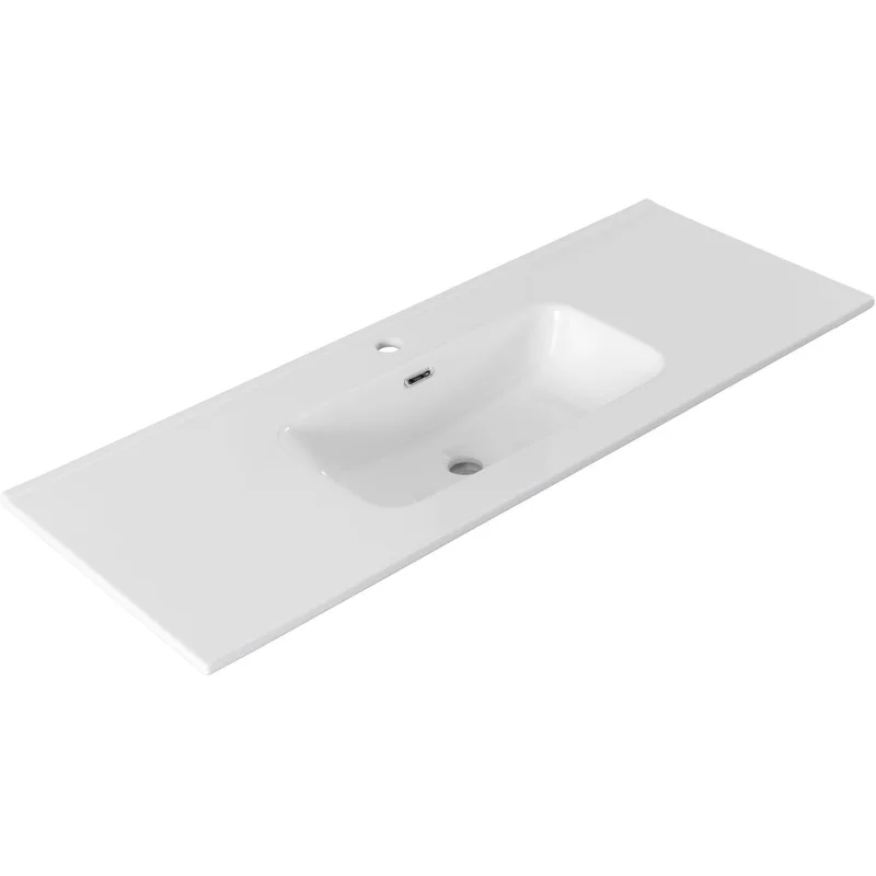 Раковина Aquanet Flat 120 белая