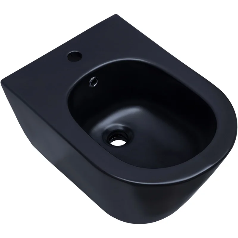 Биде подвесное Aquanet Lake LAKE-B2B черный матовый