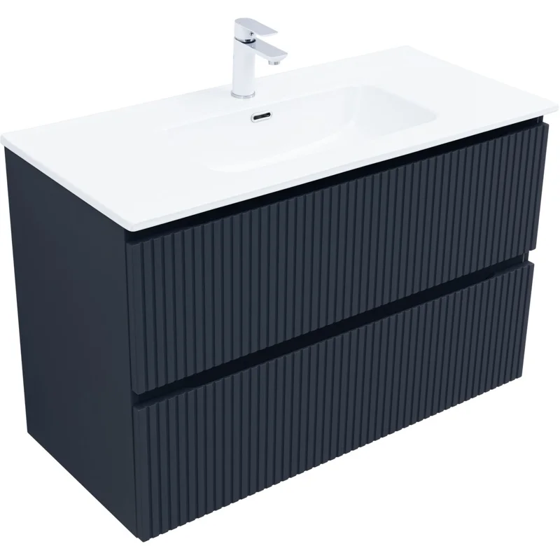 Тумба под раковину Aquanet Джейн (Flat) 100 маренго