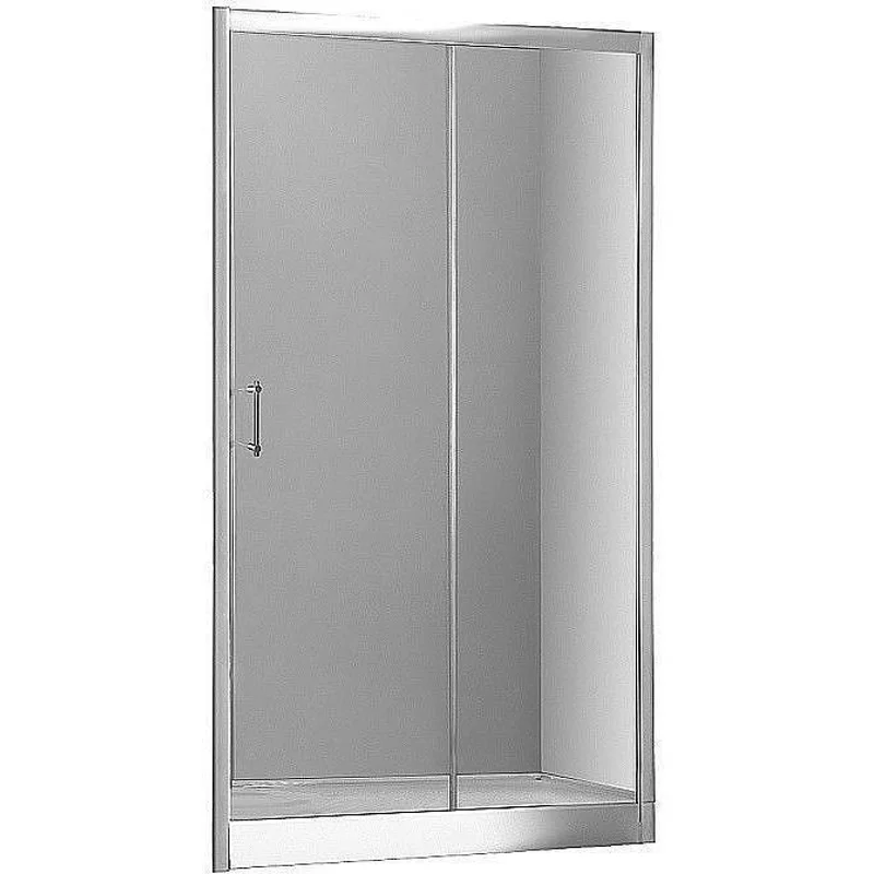 Душевая дверь Aquanet Alfa NAA6121 140, прозрачное стекло