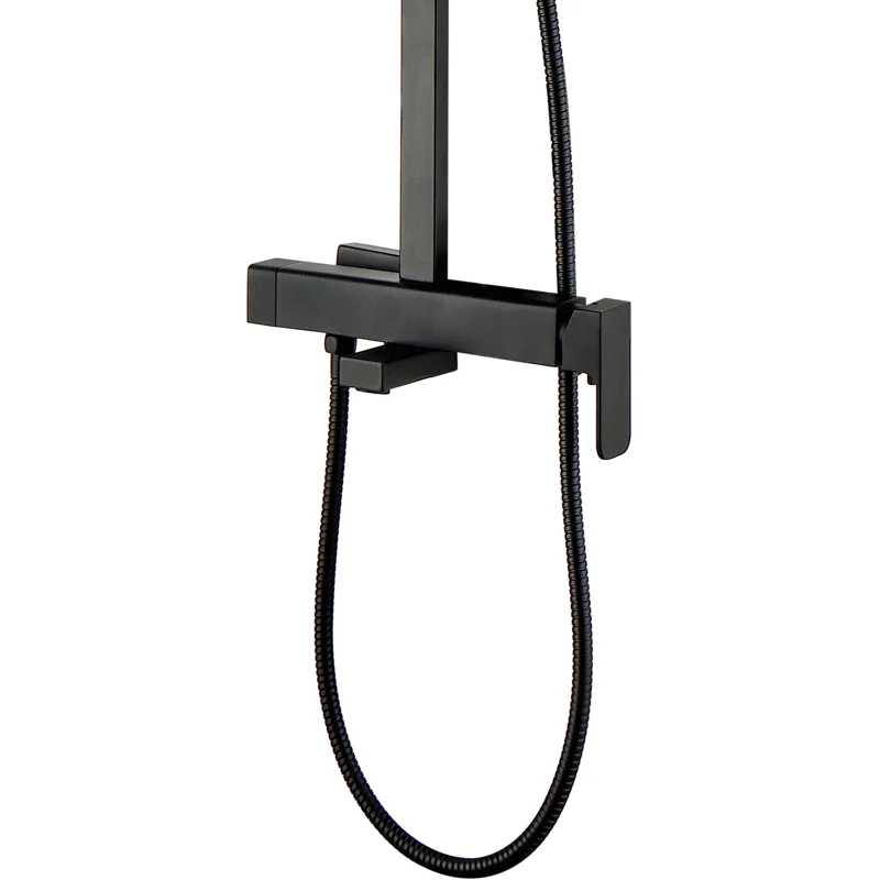 Душевая стойка Aquanet Gotic AF440-72-S-B