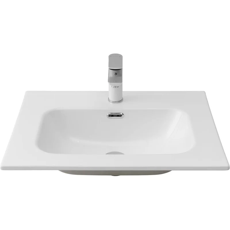 Раковина Aquanet Flat 60 белая