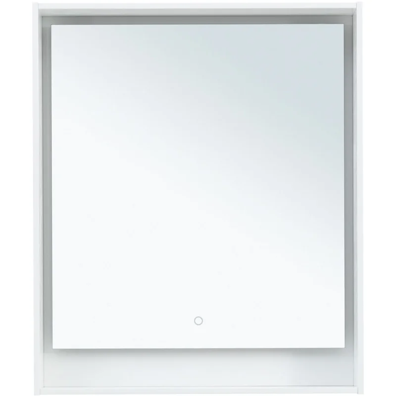 Зеркало Aquanet Милан 70 белый глянец