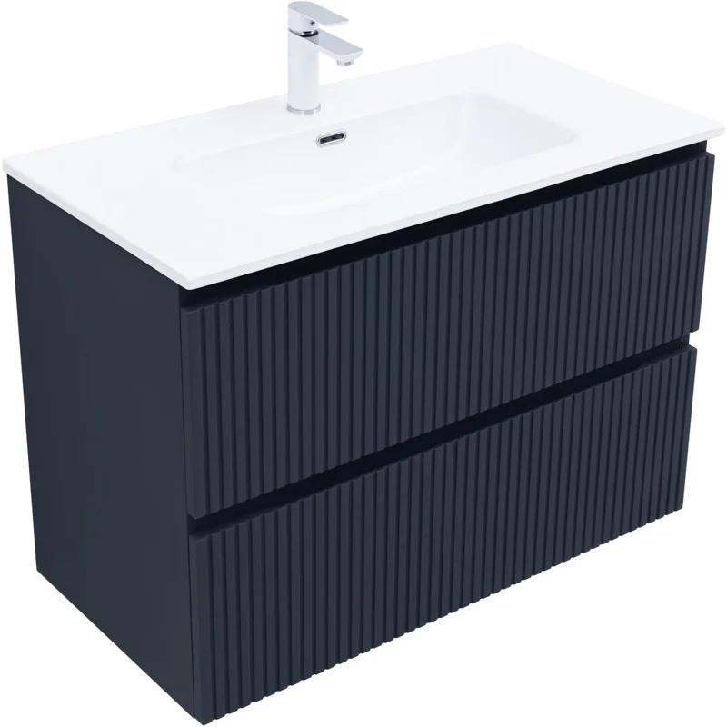 Тумба под раковину Aquanet Джейн (Flat) 90 маренго