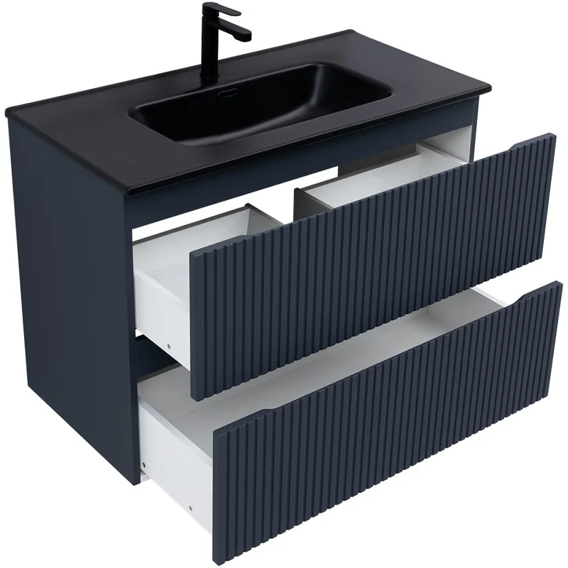 Тумба под раковину Aquanet Джейн (Flat) 90 маренго