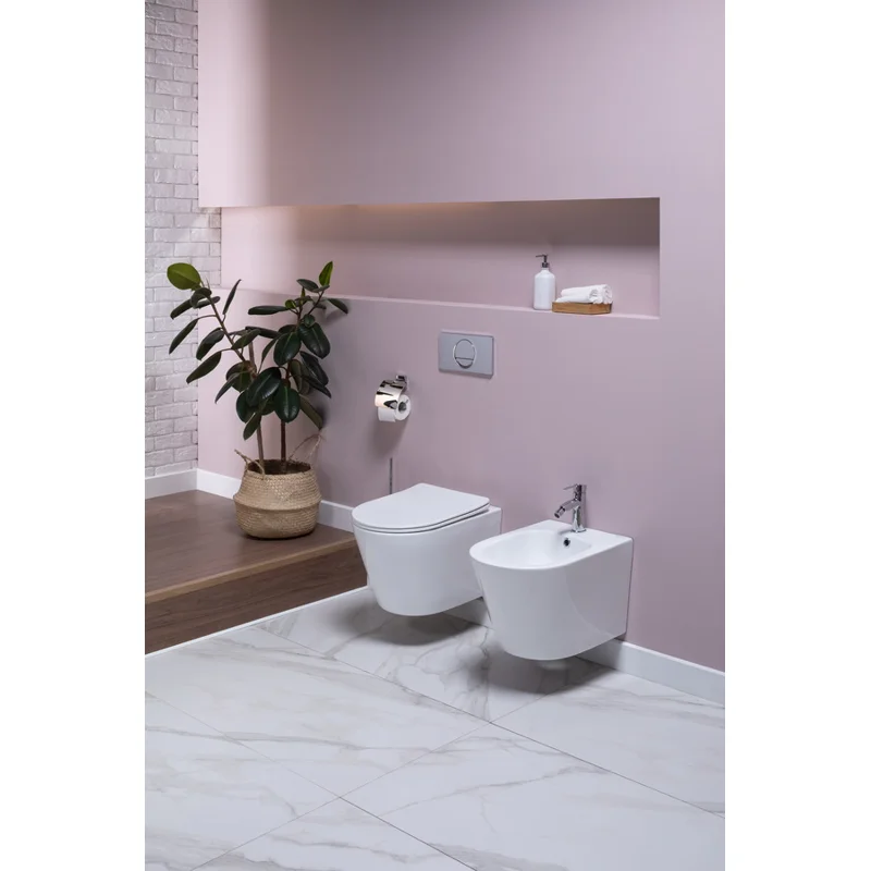 Биде подвесное Aquanet Atago 2.0 B2 LX-1057